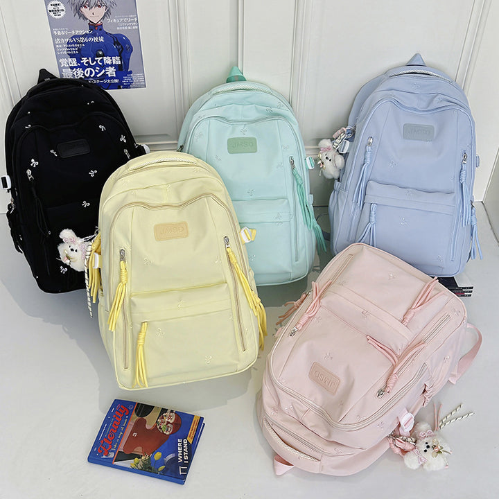 Stylischer Bestickter Rucksack Karnz 1791205546