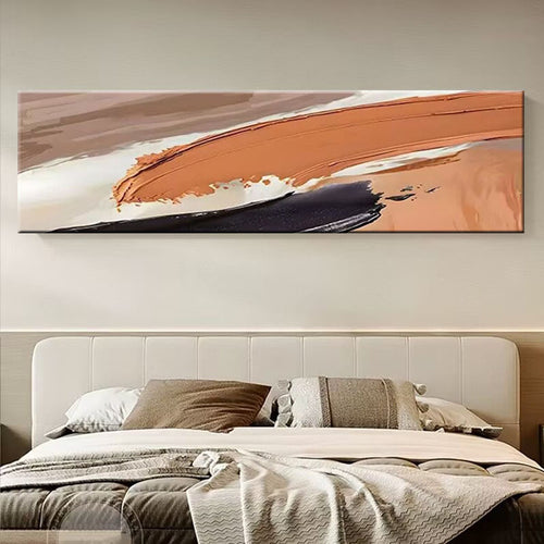 Abstraktes horizontales Leinwandkunstwerk