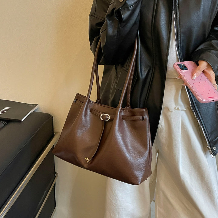 Stylische Lederhandtasche