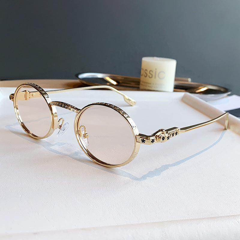 Damen Elegante Sonnenbrille mit filigranen Details Karnz