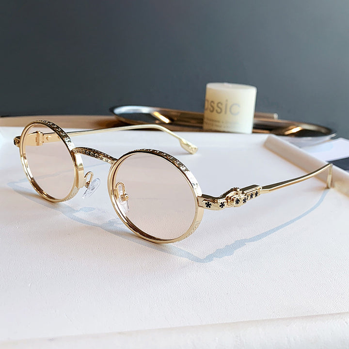 Damen Elegante Sonnenbrille mit filigranen Details Karnz