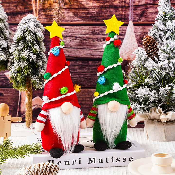 Dekorative Weihnachtsgnom Figur Karnz