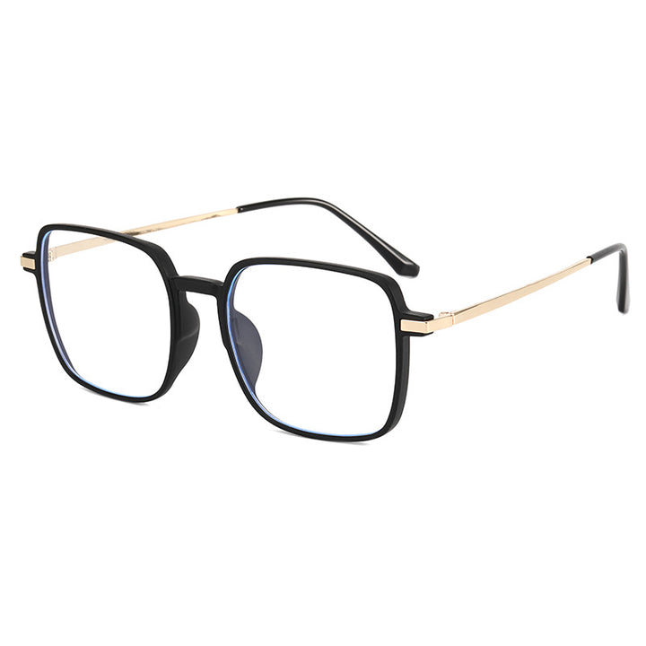Damen modische oversized Sonnenbrille mit exklusiven Metall-Details Karnz