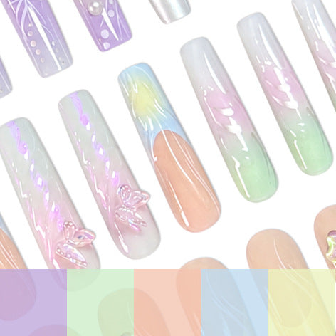 Künstlerische Erweiterte Acryl-Nagelverstärkungen Karnz