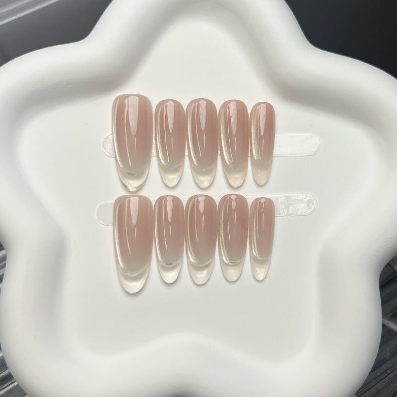 Premium Mandel-förmiges Press-On Nail Set