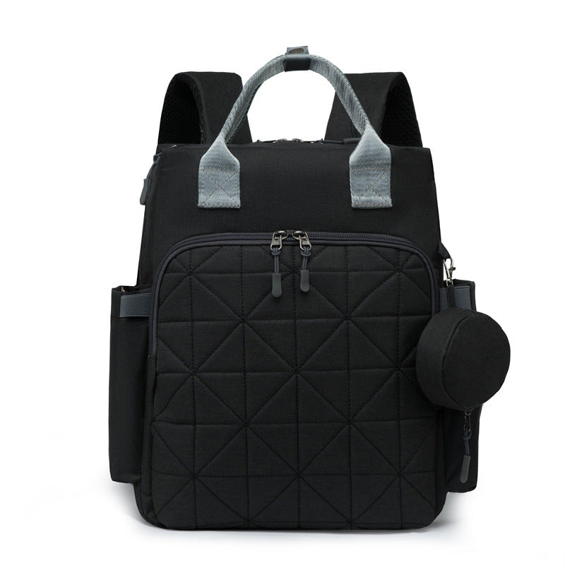 Multi-Taschen Stepp-Rucksack Karnz