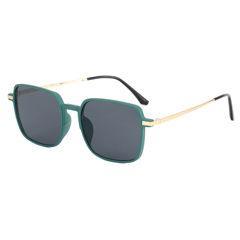 Damen modische oversized Sonnenbrille mit exklusiven Metall-Details Karnz