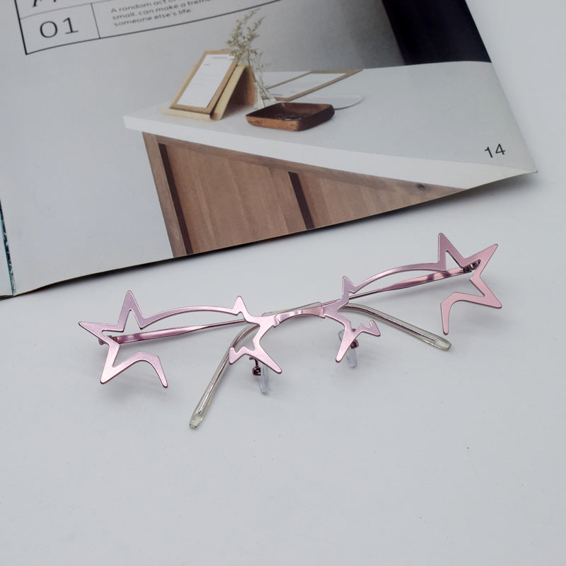 Künstlerische sternförmige Brille Karnz