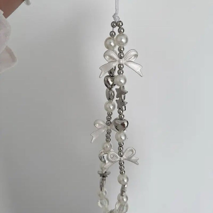 Eleganter Beaded Charm Telefon Lanyard Karnz