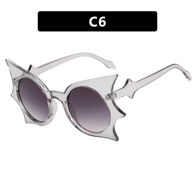 Damen extravagante Cat-Eye Sonnenbrille mit auffälligem Rahmen Karnz