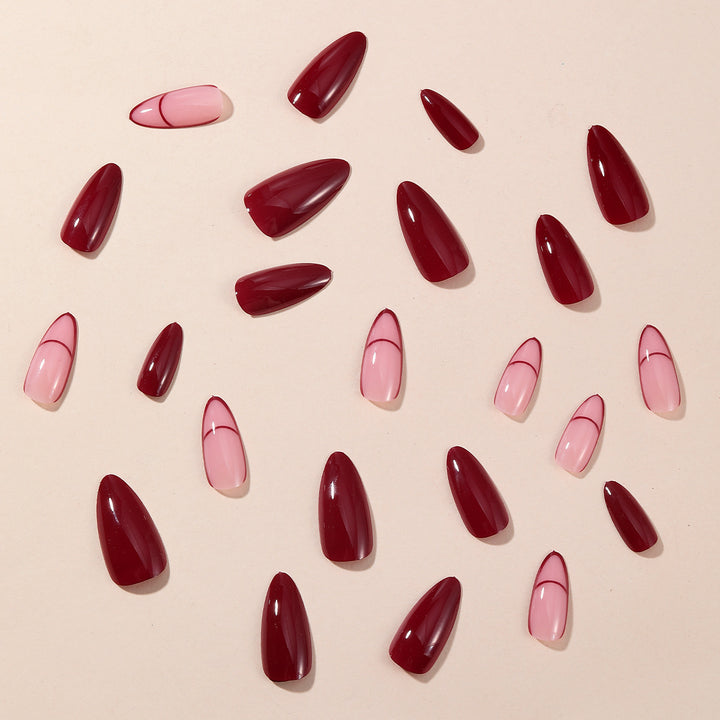 Elegante Stiletto Nagelkunst Extensions Karnz 1789713183