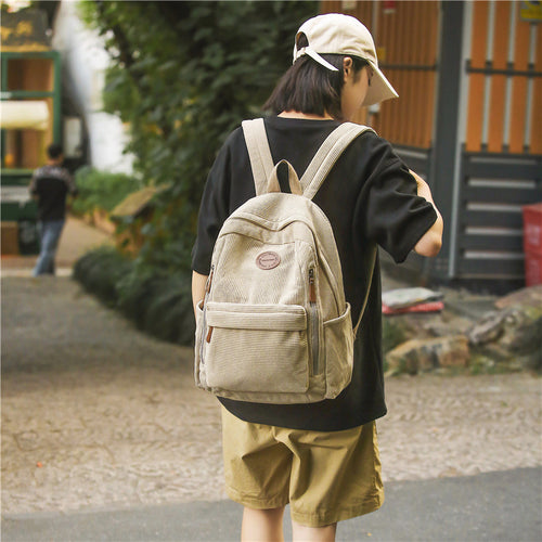 Haltbarer Textur-Rucksack Karnz