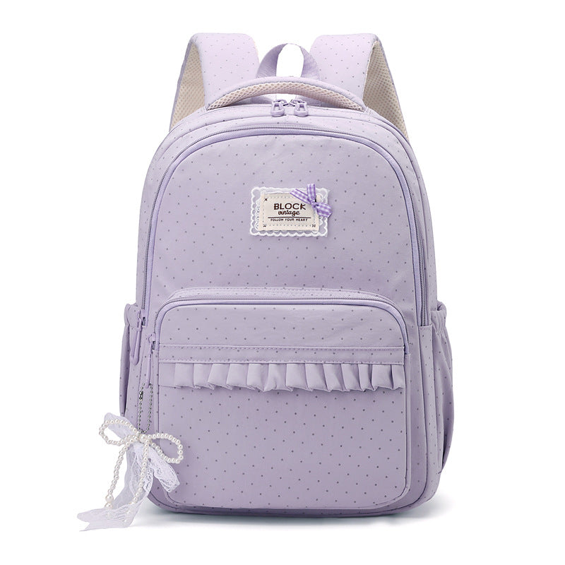 Dekorativer gepunkteter Rucksack Karnz
