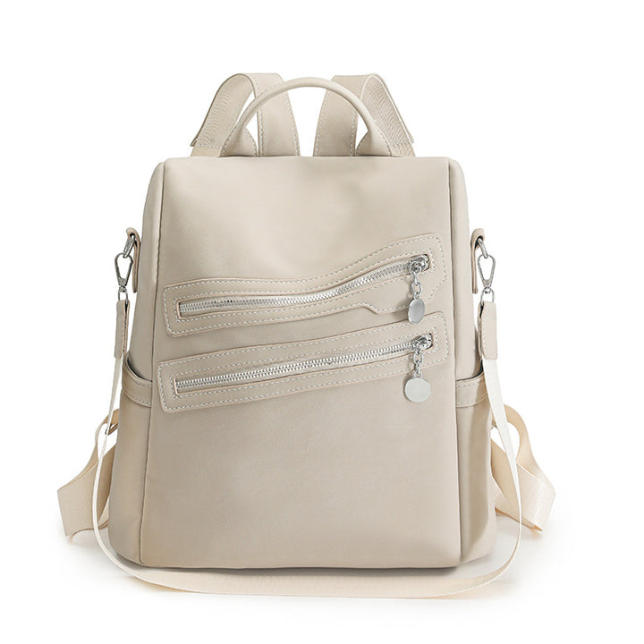 Stylischer Multi-Reißverschluss-Rucksack Karnz