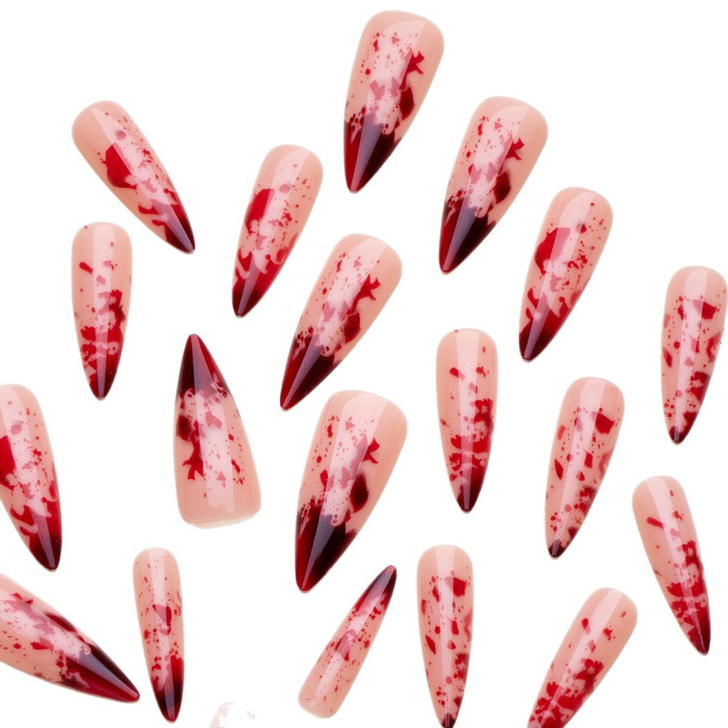 Künstlerisches Verlängertes Stilettonägel-Set Karnz