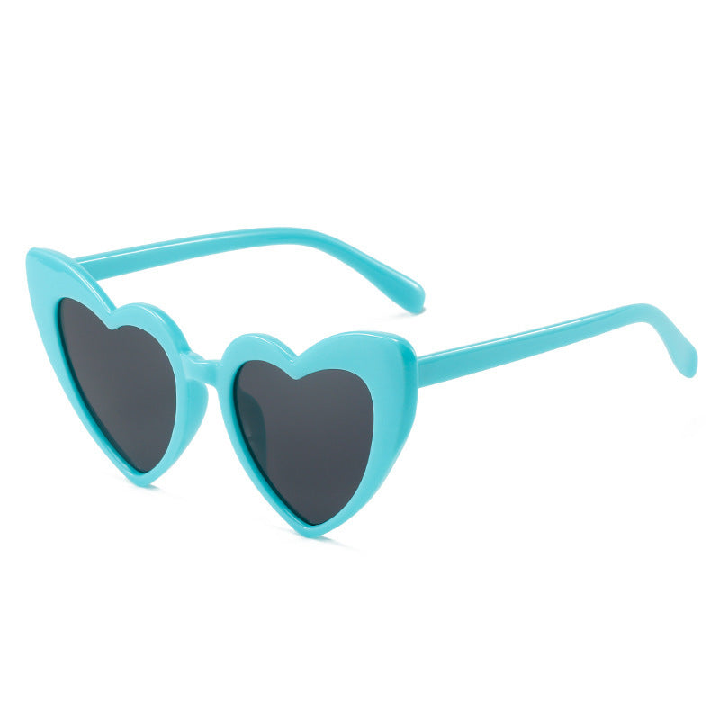 Herzförmige Mode-Sonnenbrille Karnz