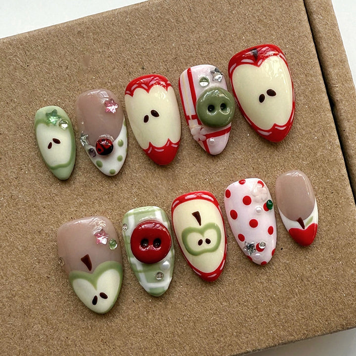 Themenurlaub Press-On Nagelkunst Set Karnz
