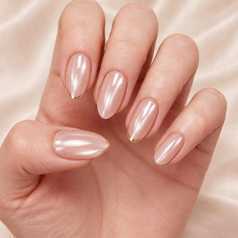 Elegante Mandel Nagelverlängerungen Karnz