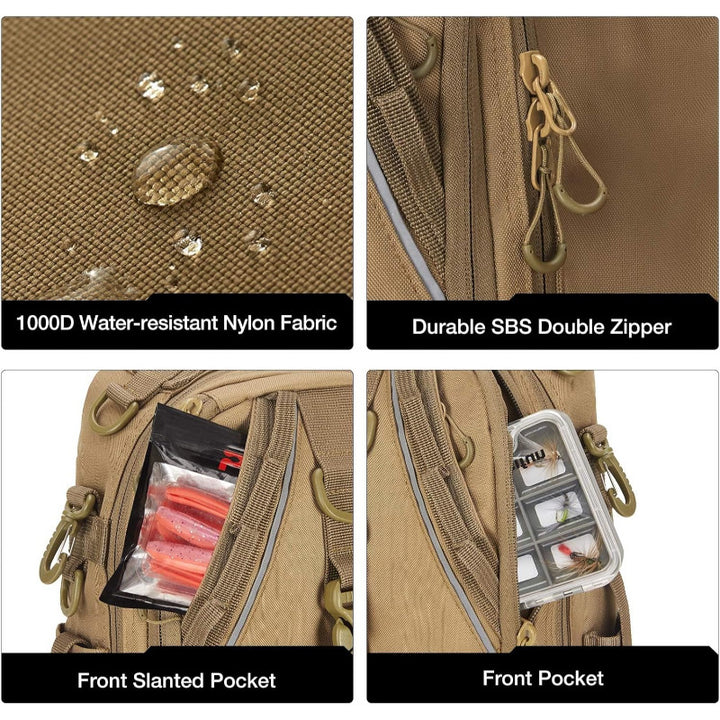 Angelzubehör Taktischer Rucksack Karnz