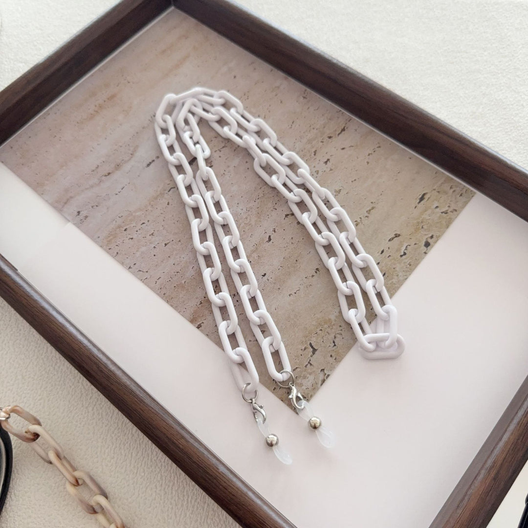 Stylische Acryl-Brillen-Kette Karnz