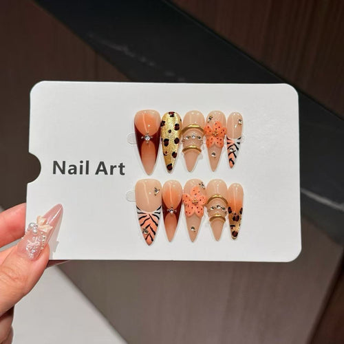 Premium Themed Press-On Nagelkunst Set
