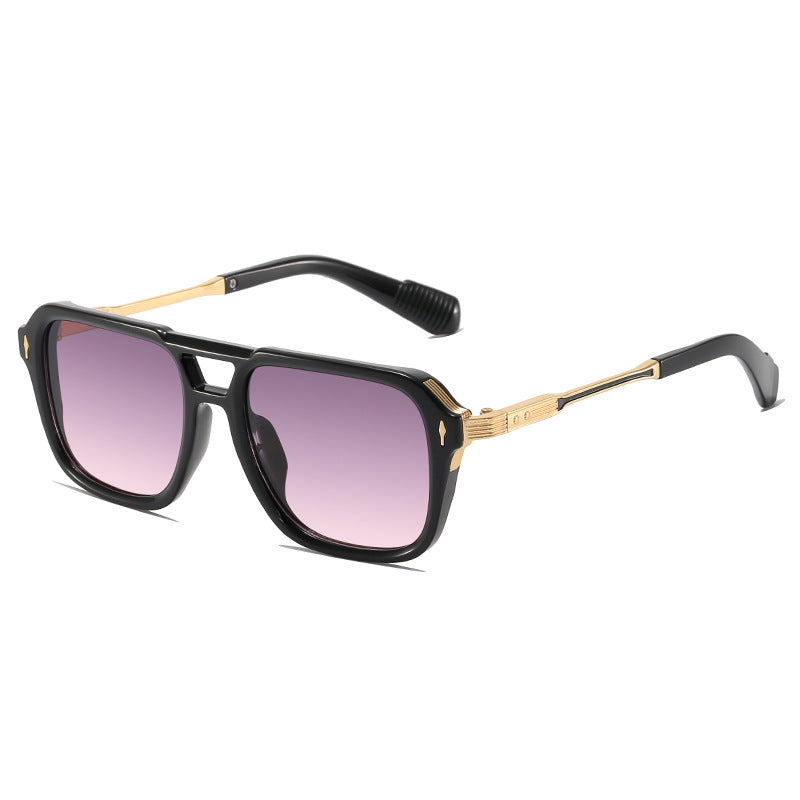 Bold Geometrischer Rahmen Sonnenbrille Karnz
