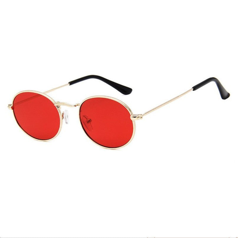 Damen elegante ovale Brille Karnz