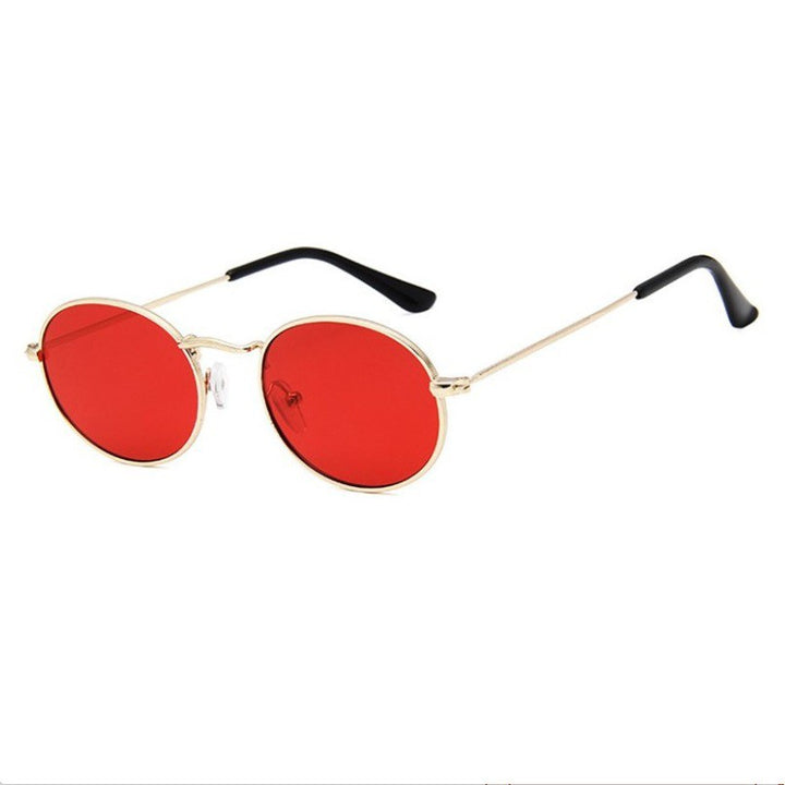 Damen elegante ovale Brille Karnz