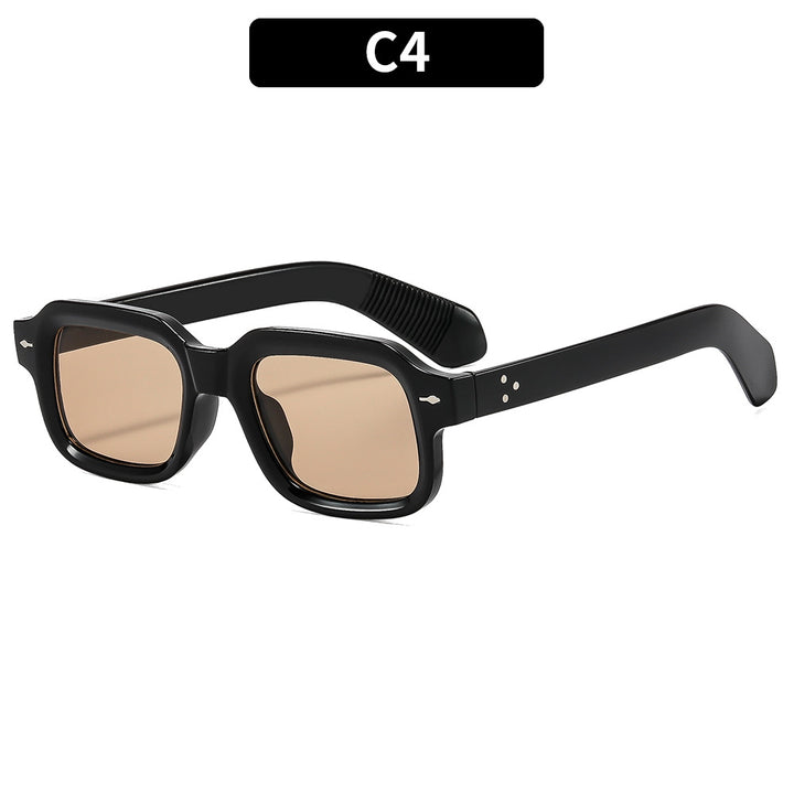 Trendy Quadratischer Rahmen Sonnenbrillen