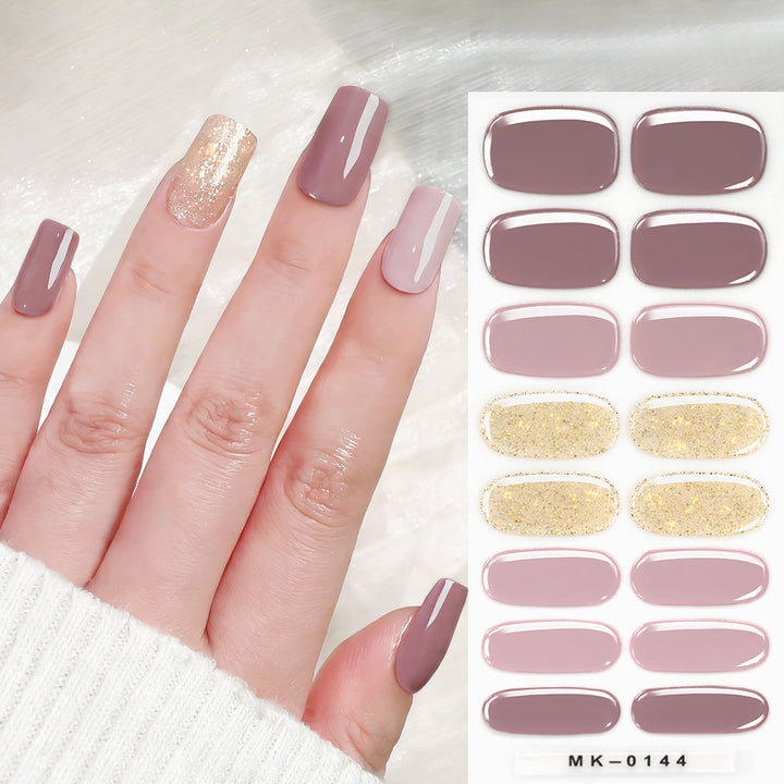 Premium Glänzende Gel-Nagelspitzen Set