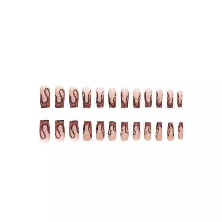 Künstlerisches Acryl-Nageldesign Karnz