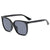 Damen moderne und stilvolle Sonnenbrille mit quadratischem Rahmen Karnz