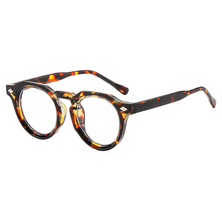 Retro-inspirierte runde Rahmen Sonnenbrille Karnz