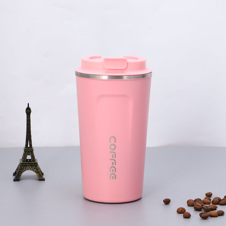 Damen stilvoller Kaffeebecher mit doppelter Wand Isolierung Karnz
