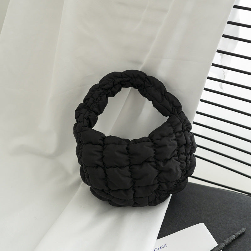 Gepolsterte Mini Schultertasche