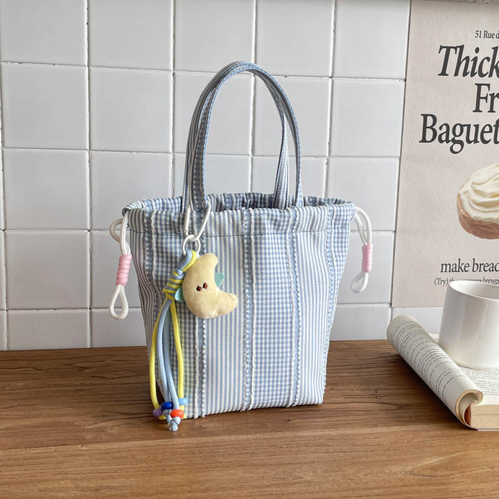 WoDrawstring Utility Tote Bag Karnz