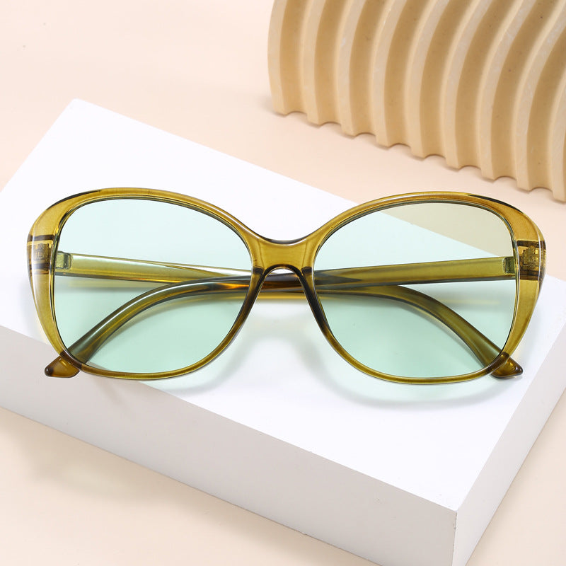 Damen modische oversized Sonnenbrille mit luxuriösem Design Karnz