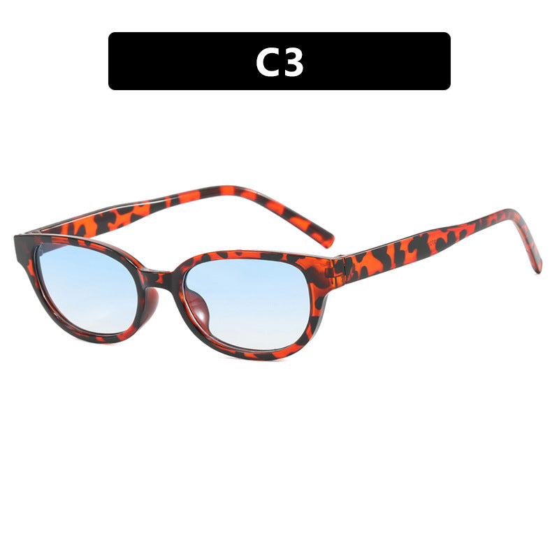 Damen modische Cat-Eye Sonnenbrille mit UV-Schutz und leichtem Rahmen Karnz