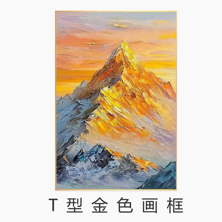 Dekorative Berglandschaft Leinwand Wandkunst