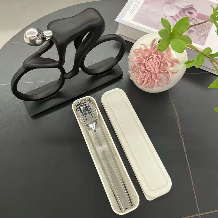 Exklusives und Tragbares Besteckset Karnz