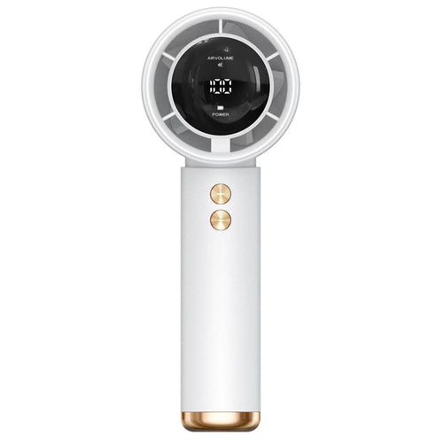 Damen Tragbarer Handventilator mit digitales LCD-Display Karnz