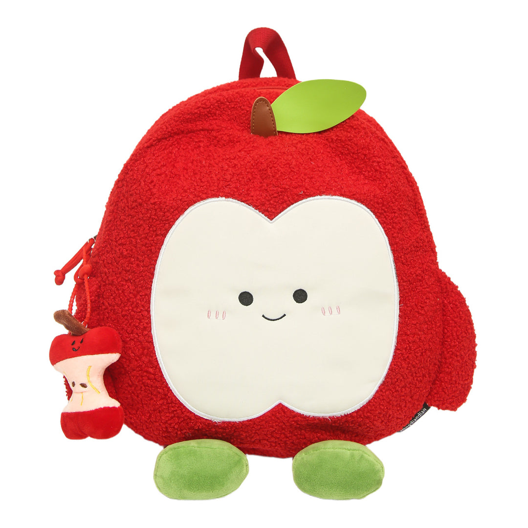 Plüsch-Apfel-Rucksack mit Tierischem Charme Karnz