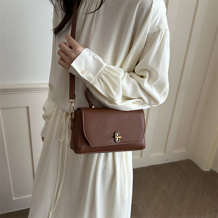 Elegante handgefertigte Leder-Umhängetasche