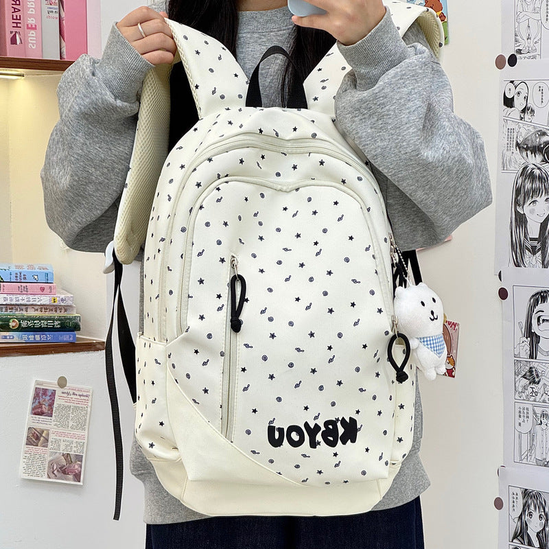 Lässiger leichter Mehrfach-Taschen-Rucksack Karnz