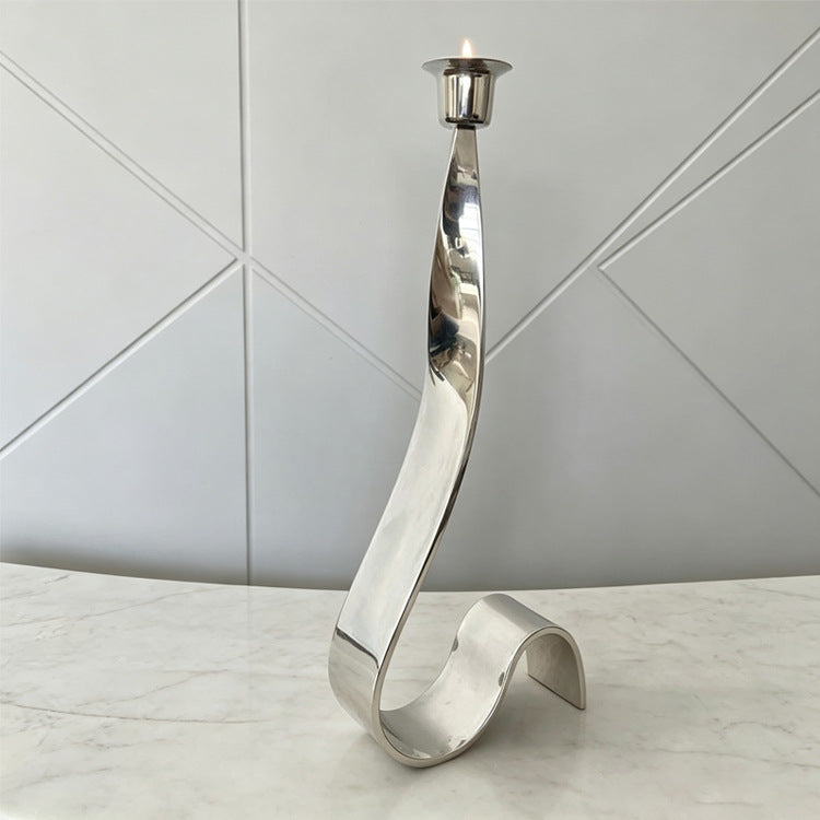 Eleganter Drehdesign Kerzenhalter
