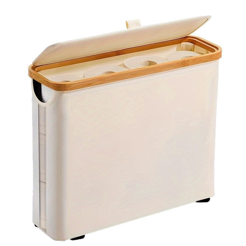 Nachhaltiger Recycling-Organizer mit Bambusdeckel Karnz