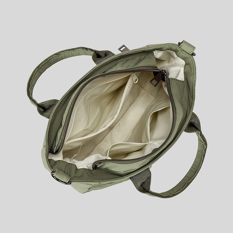 Multi-Pocket Utility Tote Bag