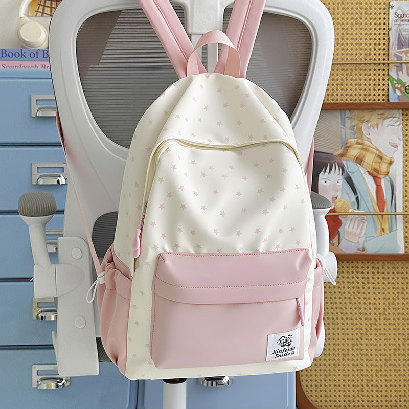 Modischer Rucksack mit doppelten Taschen