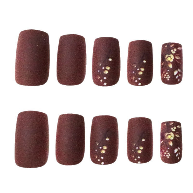 Elegantes Floral-Design Nagelkunst Karnz 1789915059