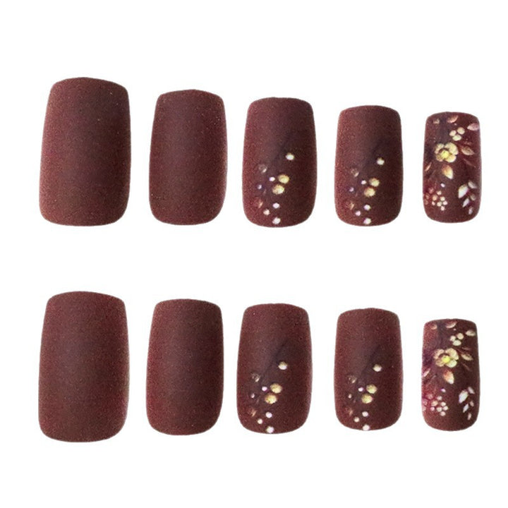 Elegantes Floral-Design Nagelkunst Karnz 1789915059